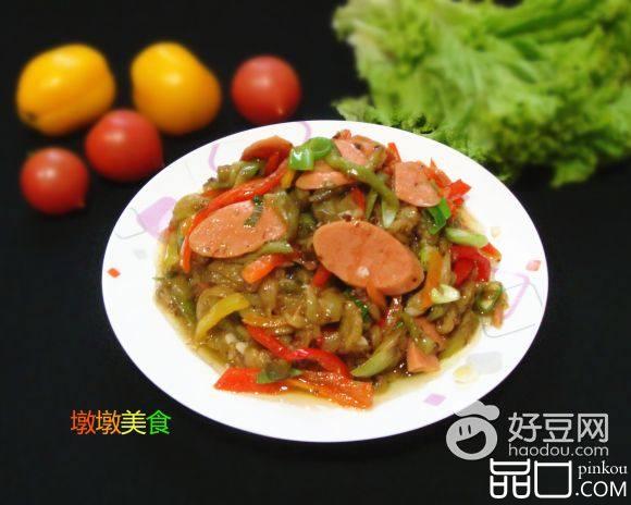 茄子炒火腿