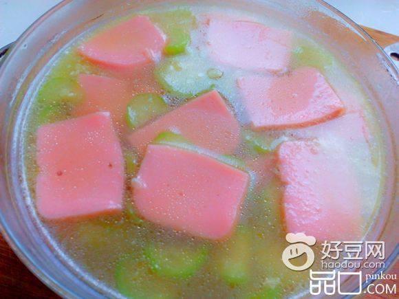 丝瓜火腿汤