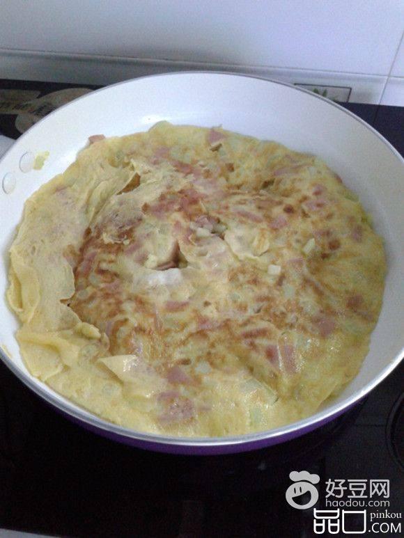 青瓜火腿鸡蛋饼