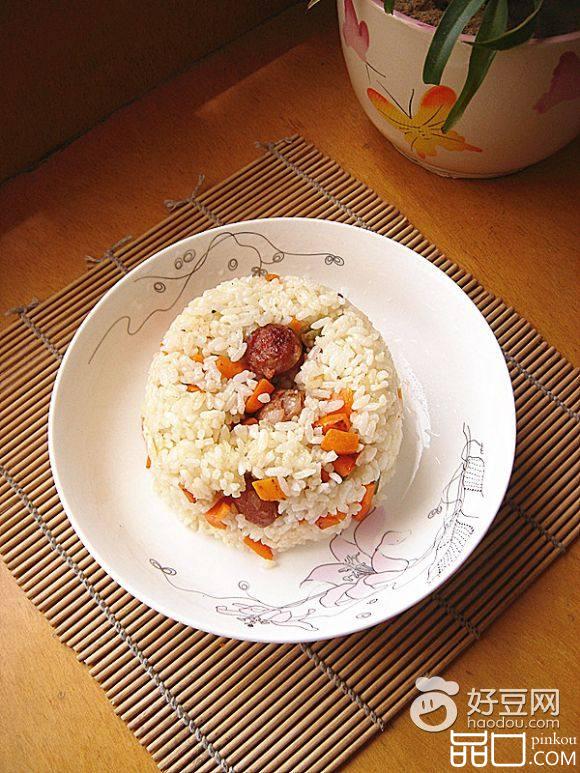 泡菜火腿炒饭