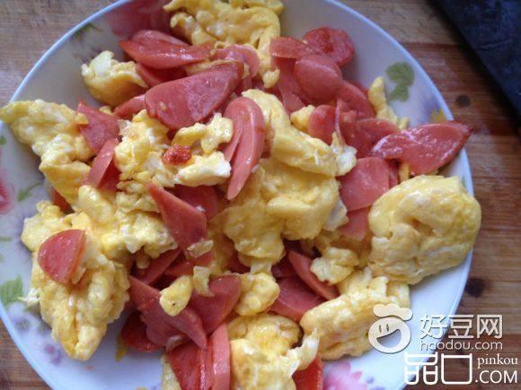 鸡蛋炒火腿