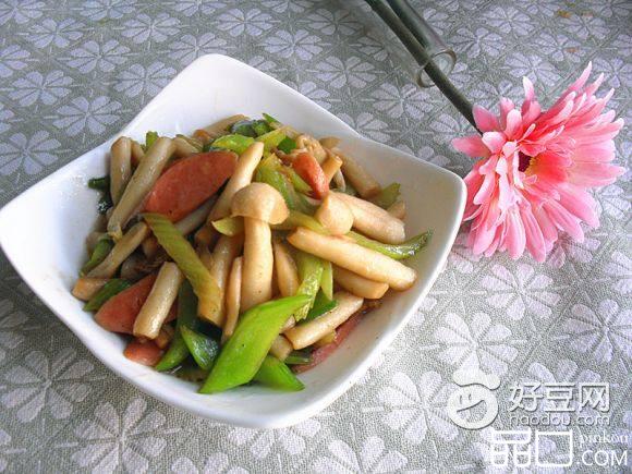 清炒蟹味菇