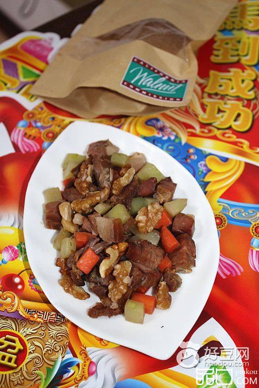 小炒核桃火腿