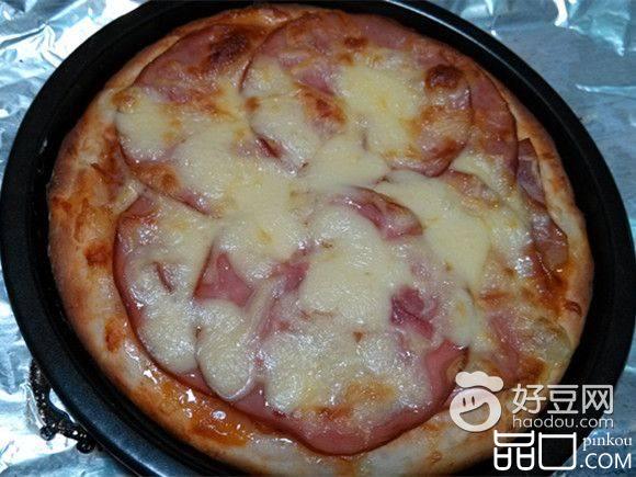 火腿培根披萨