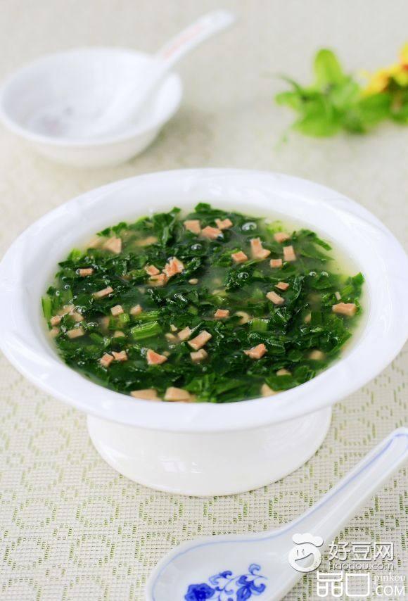 葛根粉青菜羮