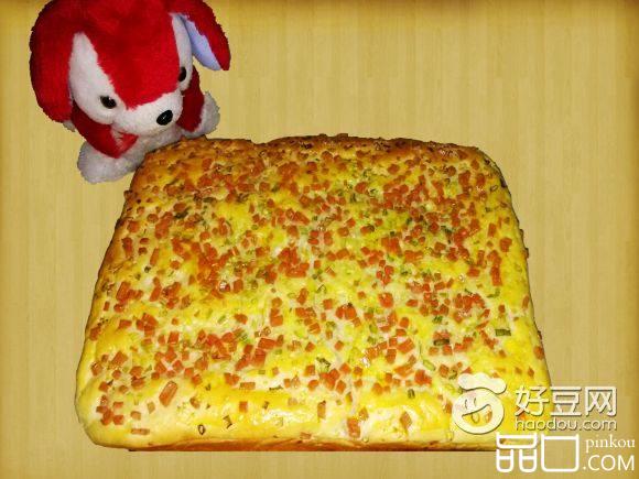 葱花火腿排包