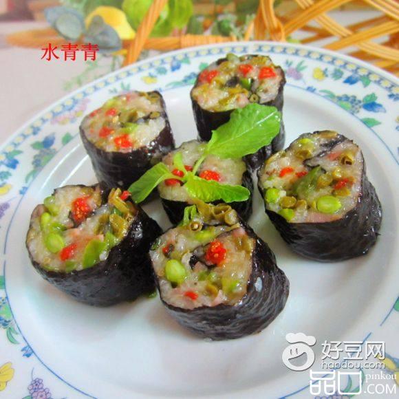 咸菜火腿寿司团