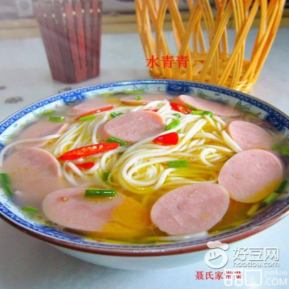 高汤火腿香油面