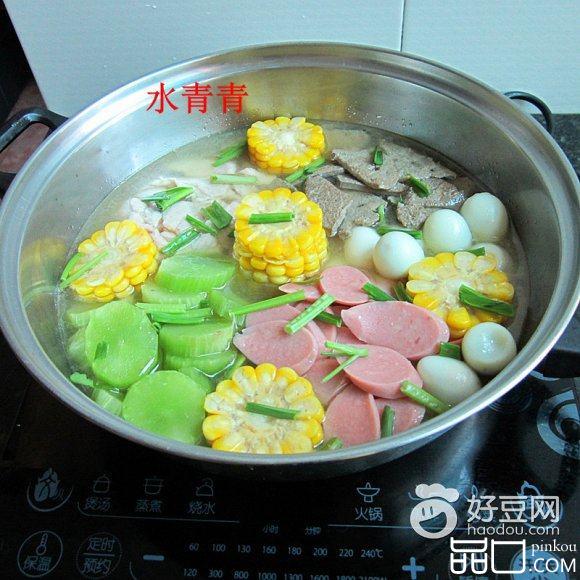 鹑蛋猪肝锅