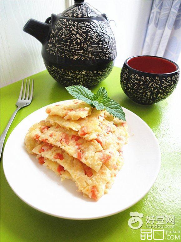 火腿鸡蛋冷饭饼