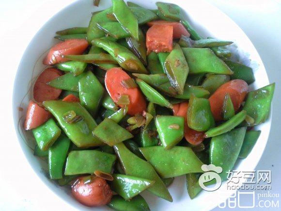 芸豆炒火腿