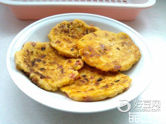 胡萝卜豆渣饼