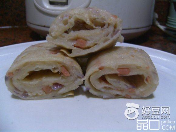 洋葱火腿卷