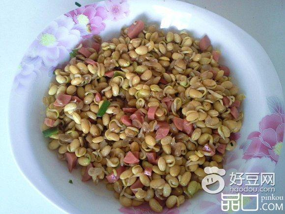 黄豆炒火腿
