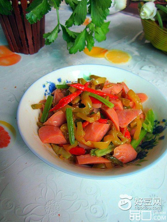 火腿榨菜丝