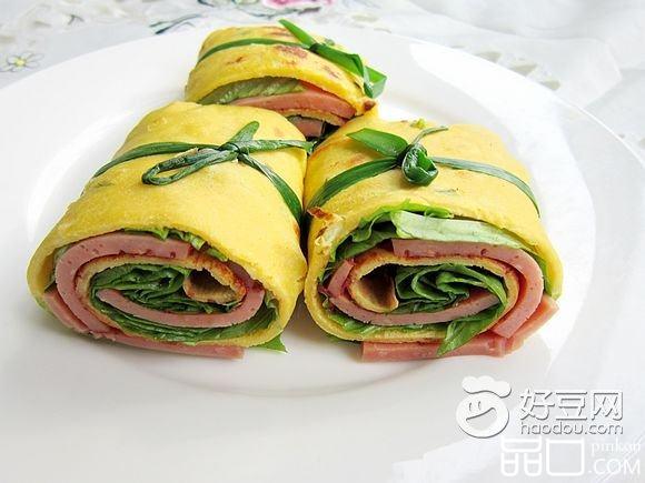玉米粉鸡蛋饼