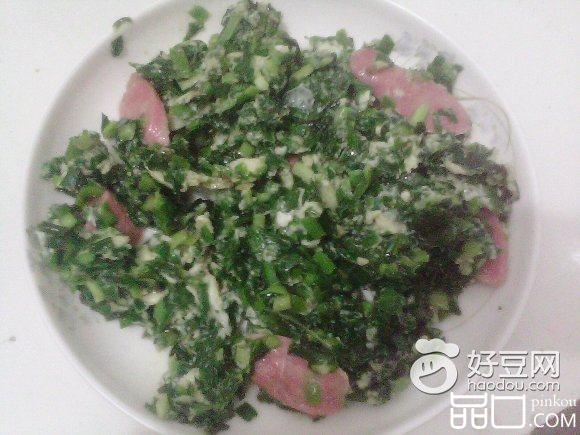 韭菜火腿鸡蛋