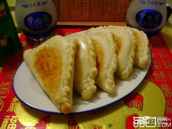 金针菇火腿煎包