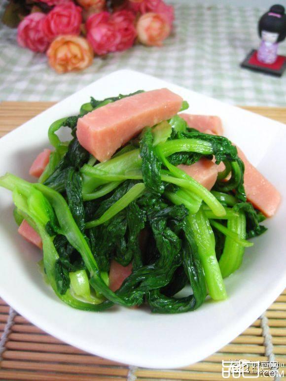 火腿青菜