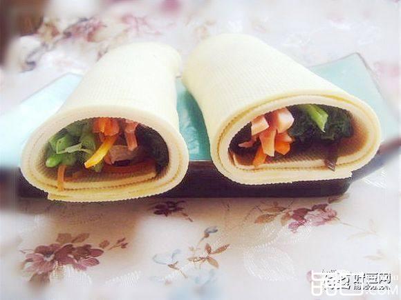 彩丝腐皮卷