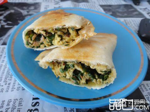 烤箱版韭菜盒子