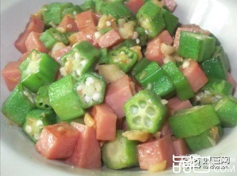 秋葵炒火腿