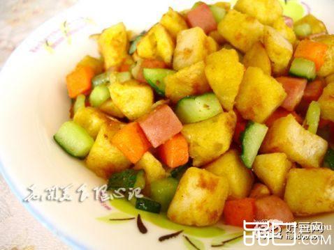 什锦馒头丁