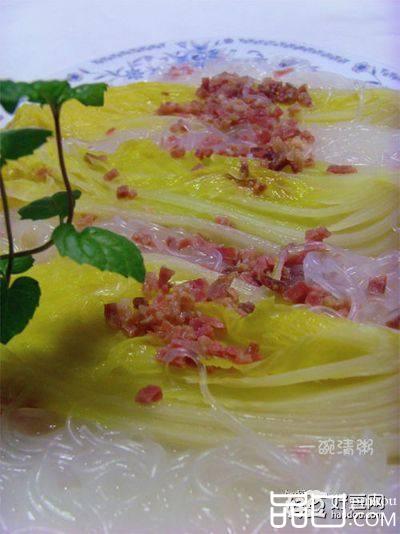 火腿粉丝娃娃菜