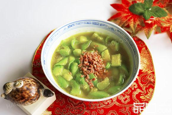 火腿鲍汁烧丝瓜