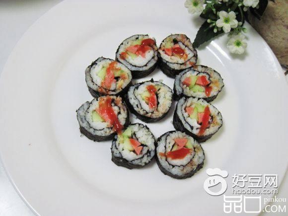 黄瓜火腿寿司