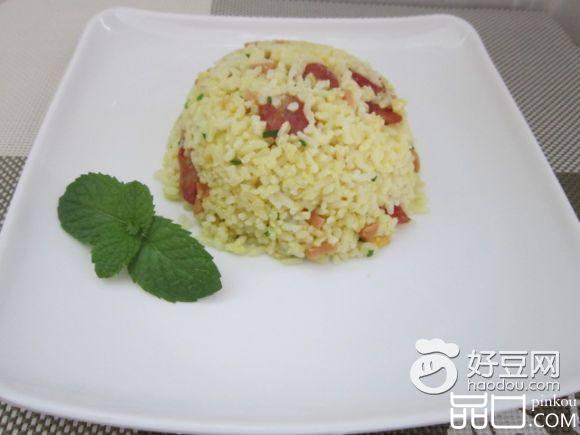 火腿腊肠蛋炒饭
