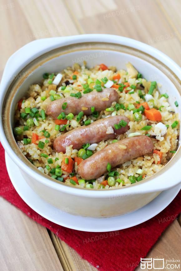 香肠砂锅饭