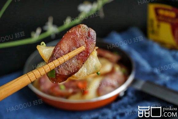 干锅土豆香肠片