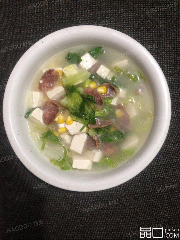香肠炖豆腐