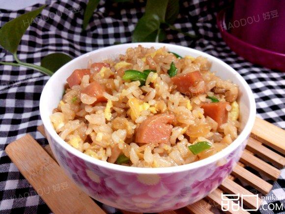 鲍菇炒饭