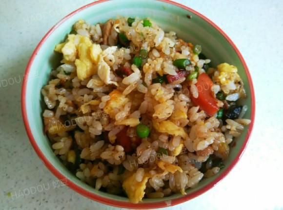 蒜臺炒饭