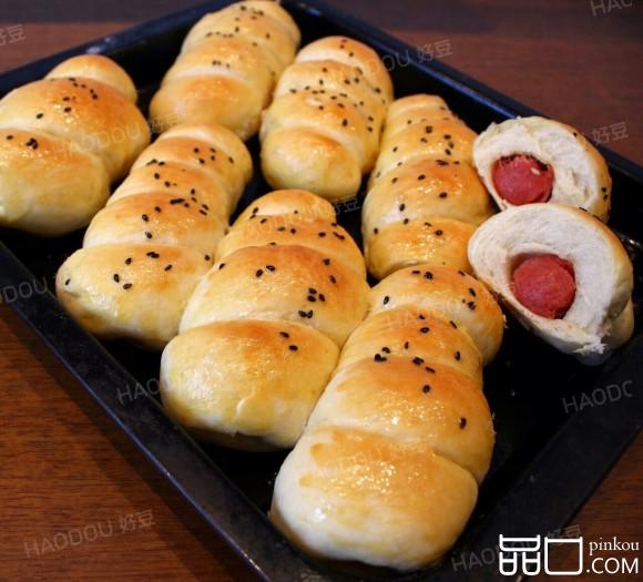 香肠面包卷
