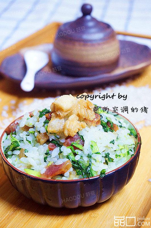 猪油渣菜饭