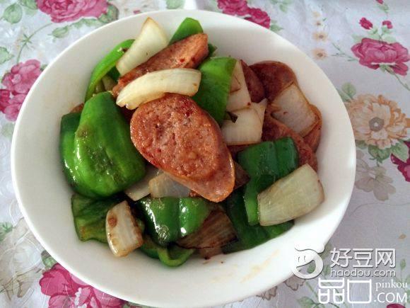 青椒小炒火腿