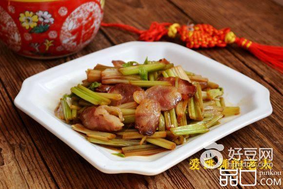 马家沟芹菜炒香肠