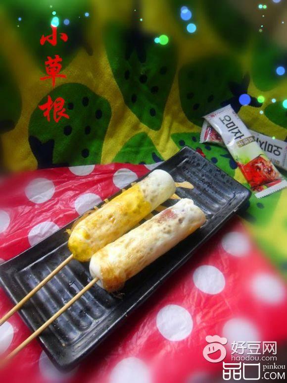 鸡蛋香肠卷