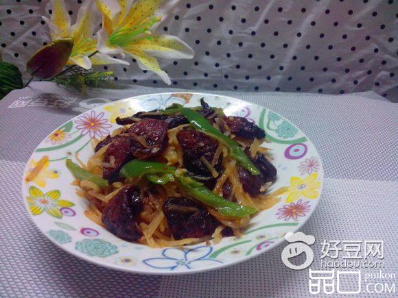 香肠炒土豆丝