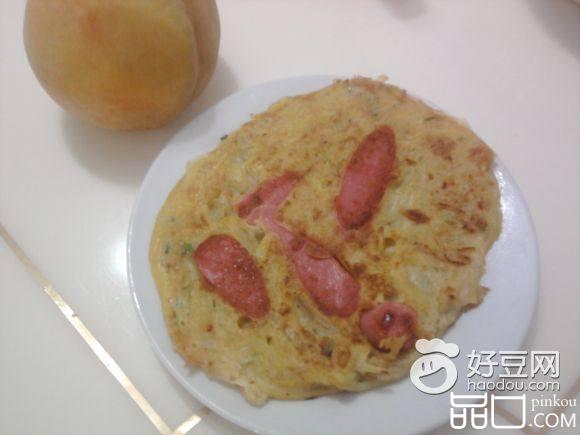 土豆香肠饼