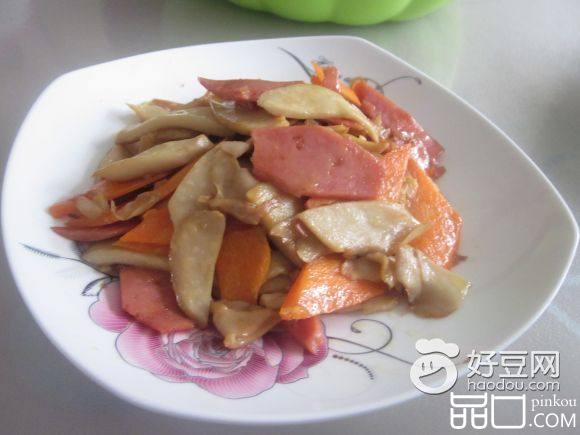 小炒杏鲍菇