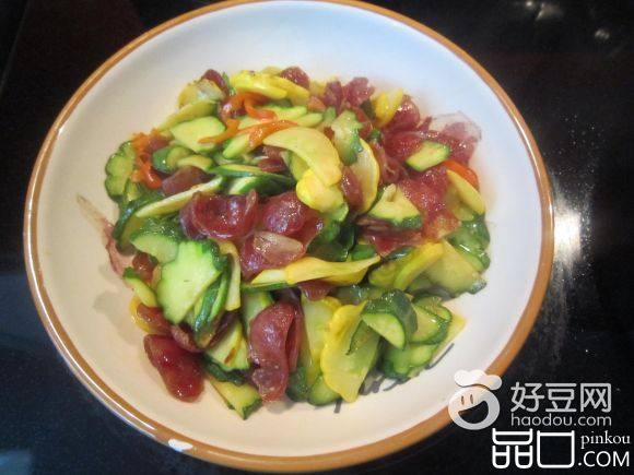 菜瓜炒香肠