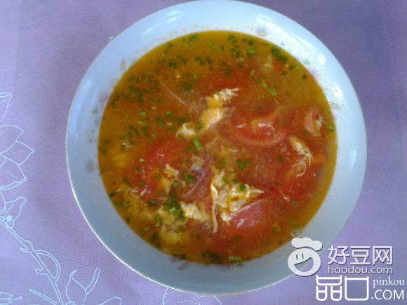 番茄香肠蛋汤