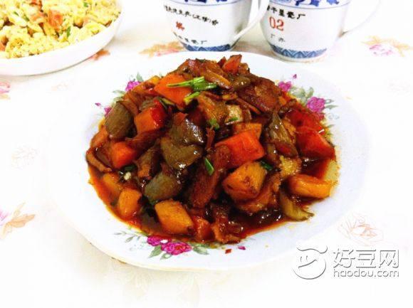 香肠烧茄子
