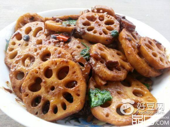 香肠藕片