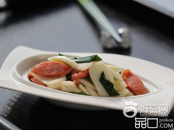 香肠炒年糕