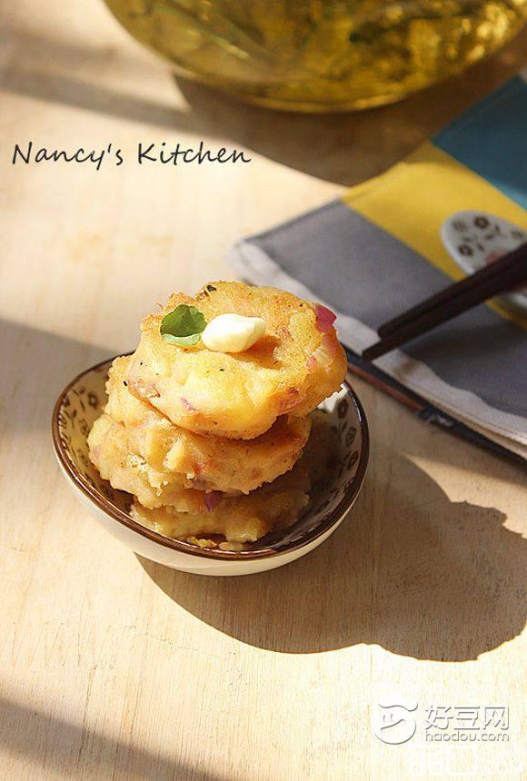 日式土豆沙拉煎饼